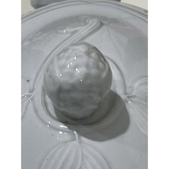 Antique 1865-1882 Meakin & Co England White Ironstone Vegetable Tureen Serving - Picture 12 of 13